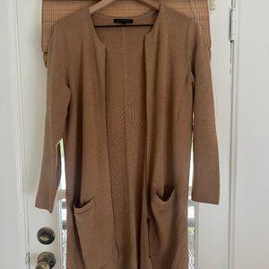 Banana Republic longline sweater camel size small